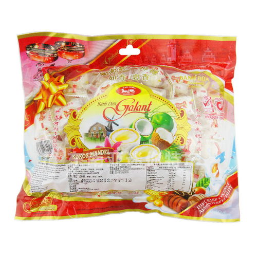越南特产进口越南排糖如香惠香椰蓉酥糖椰子球奶香喜糖果批发450g